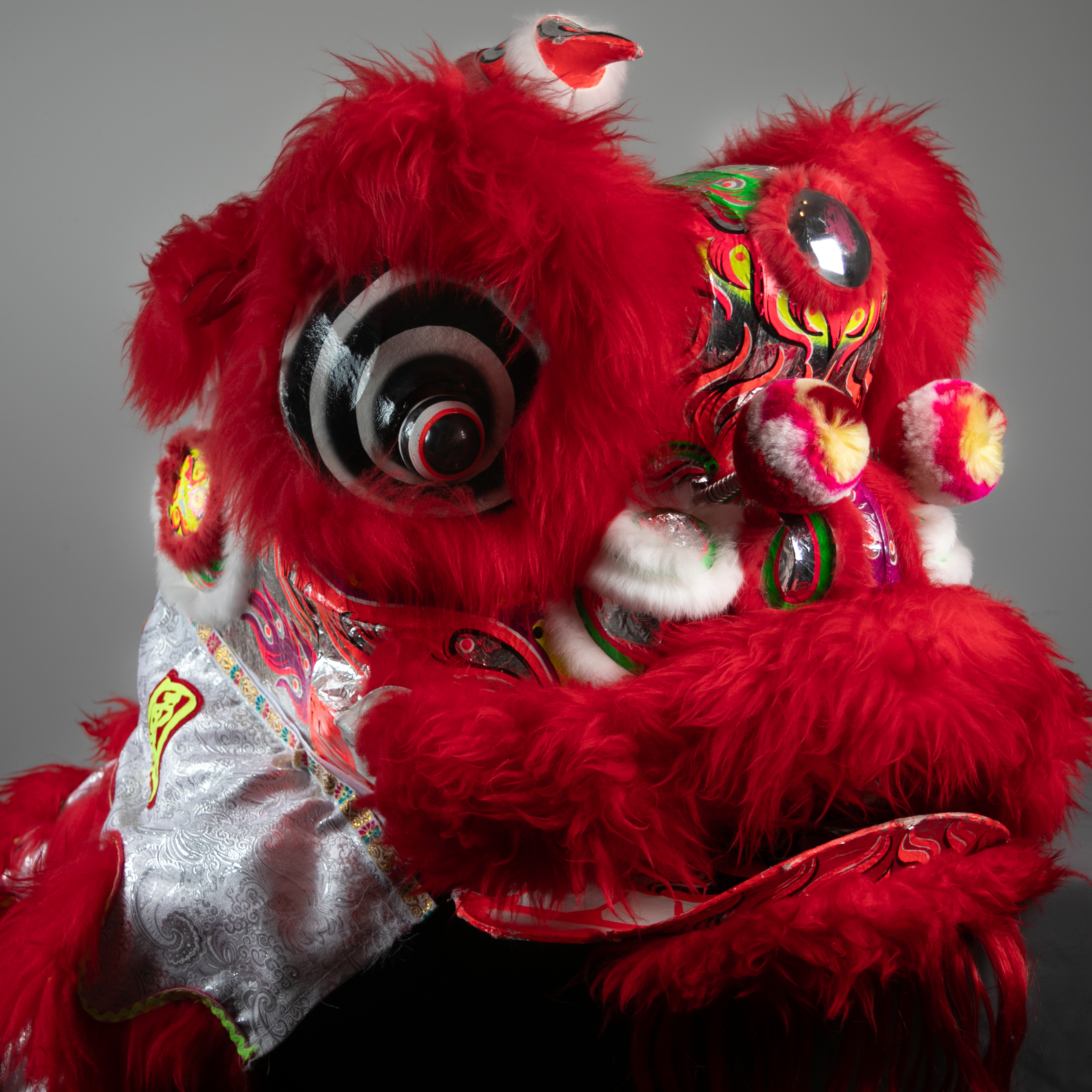 lion picture A Red/Silver